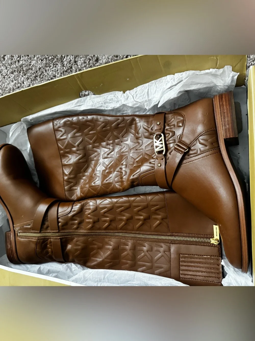 Michael Kors Kincaid Riding Boots NWB